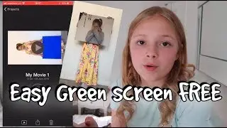 How to do a Green Screen on Imovie Free