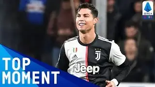 Ronaldo Scores Insane Goal With Giant Leap! | Sampdoria 1-2 Juventus | Top Moment | Serie A TIM