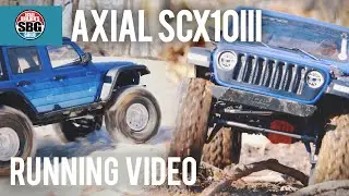 New Axial SCX10III Running Video