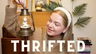 FESTIVE CHARITY SHOP HAUL | THRIFTED CHRISTMAS