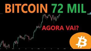 BITCOIN PUMP 72K: BANDEIRA DE ALTA NO CURTO PRAZO!!! Análise Técnica