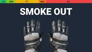 Moto Gloves Smoke Out - Skin Float And Wear Preview