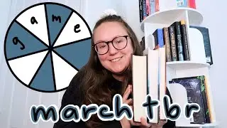 random letter generator picks my march tbr // MARCH TBR GAME