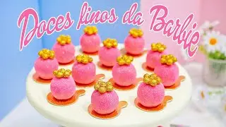 DOCES FINOS DA BARBIE - BRIGADEIRO ROSA C\  CEREJA E CHOCOLATE - Tiago Mauro