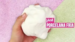 Como hacer Porcelana Fría casera (RECETA FÁCIL) // Cold porcelain recipe ✂️ Craftingeek