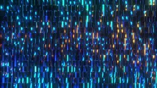Blue Gold Party Motion Background Animated Video Loop, No Copyright, 4K free video background loops