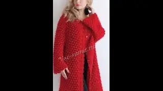 Вязание Спицами Пальто - модели 2019 / Knit Coat / Strickmantel