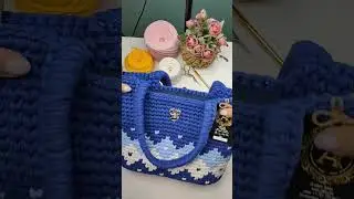 Crochet Tote handbag 