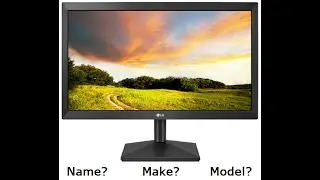 How to Find Your Monitor Specs and Model Name