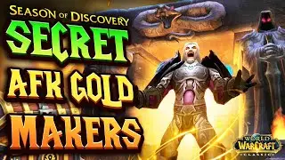 BEST AFK Gold Farms (and more) in SoD Phase 2  - WoW SoD Gold