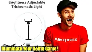 10inch Selfie Ring Light - The Ultimate Photography and Video Recording Tool!