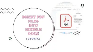 How to Insert PDF into Google Doc