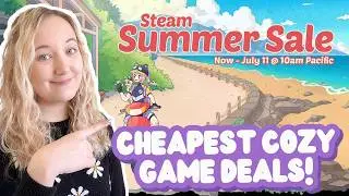 BEST Cozy Game Deals in Steam Summer Sale 2024!