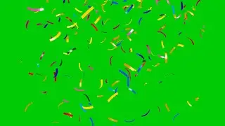 Confetti Falling Down || Confetti green screen || Free Copyright || Mondal Screen