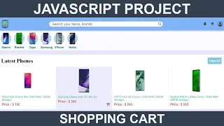 How to make Shopping Cart using HTML CSS and JavaScript