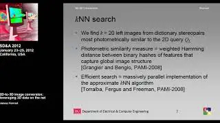 2D-to-3D image conversion: leveraging 3D data on the net