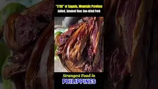 “ETAG” - Preserved Pork Meat sold during Market Day in Sagada, Mountain Province