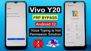 ViVO Y20 FRP BYPASS  WITHOUT PC Vivo Y20 Google Account Lock Remove Android 12@softwaremobile