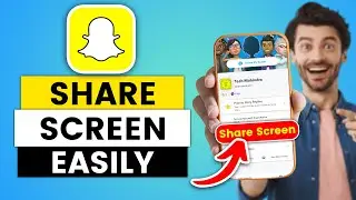 How to Share Screen on Snapchat - New UPDATE 2024