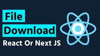 Make File Download System In React JS or Next JS | Download from local | JsPdf