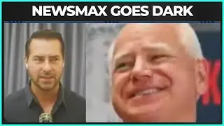 Newsmax Host Gets SINISTER About Tim Walz