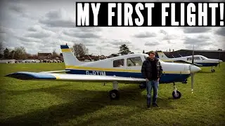 I flew a REAL plane! (NOT in Microsoft Flight Simulator)