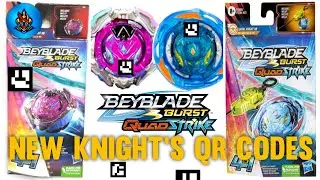 NEW WHILE KNIGHT K8 AND XIPHOID KNIGHT K8 QR CODES | ALL OLD QR CODES BEYBLADE BURST APP