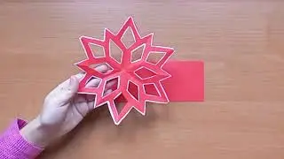 DIY, СНЕЖИНКА из бумаги своими руками, как сделать красивую снежинку #snowflakes #diy #christmas