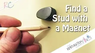 HOW TO FIND A STUD with no tools!