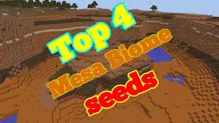 ✔Minecraft PE [4 BEST MESA BIOME SEEDS] (WINDOWS 10, NINTENDO SWITCH, XBOX ONE, BEDROCK)