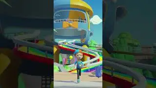 Vroom Vroom Racecar! | Blippi Roblox Shorts | 