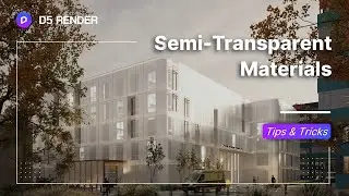 One-click Semi-transparent Material Tutorial | Translucent Facade, Greenhouse Plastic, and More