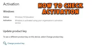 How to Check Windows 10 is Activated or Not