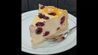 German Cheesecake with Cherries Recipe