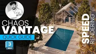 Chaos Vantage quick guide to getting started with 3ds Max tutorial in Tamil