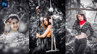 How to Edit Black Moody effect in Photoshop | Photoshop tutorial | iLLPHOCORPHICS