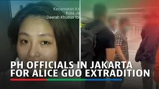 Philippine officials in Jakarta for Alice Guo extradition | ABS-CBN News