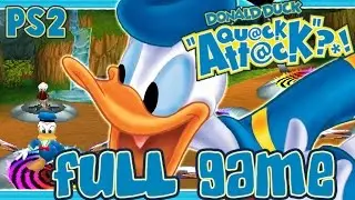 Donald Duck: Goin Quackers | Quack Attack Walkthrough FULL GAME Longplay (PS2)