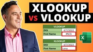 Searching a Column for Data in Excel: XLOOKUP vs VLOOKUP