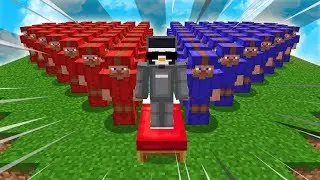 MINECRAFT BED WARS 40 VS 40 WITH SUBSCRIBERS!!