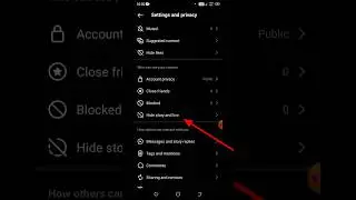 Instagram story hide kaise kare 2024 ||How to hide Instagram story||Instagram story Hide from People