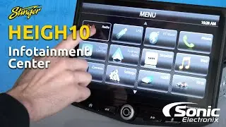 THIS SCREEN IS MASSIVE!!! Introducing the Brand New Stinger HEIGH10 10.1" Touchscreen Car Stereo