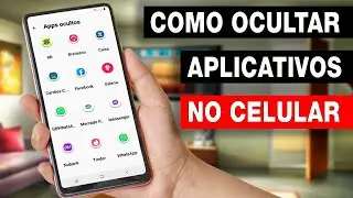 como esconder aplicativos no android  usando o microsoft launcher - Método Atualizado 2022