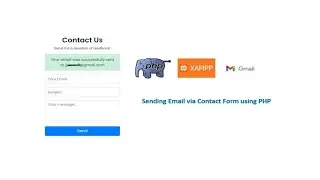 Sending Email via Contact Form using PHP