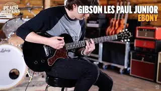 No Talking...Just Tones | Gibson Les Paul Junior Ebony