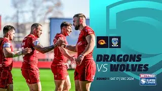 Highlights | Catalans Dragons v Warrington Wolves | 2024 Betfred Super League, Round 1