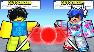 AUTOCLICKER Vs AUTOCLICKER In Roblox Blade Ball..