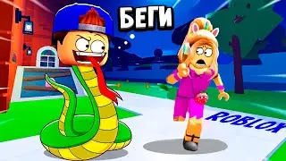 ПИГГИ ПРЕВРАТИЛАСЬ В ЗМЕЮ ? 😱 НОВАЯ ИГРА роблокс Snakey 🐍