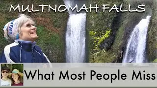 Multnomah Falls - Wahkeena Falls Loop Hike: Columbia River Gorge, OR