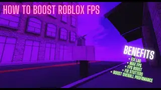 🔧 How to boost Roblox FPS | HUGE FPS BOOST (2024) ✅